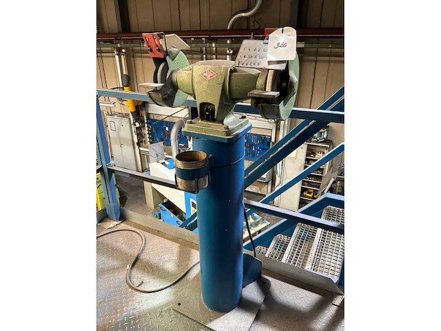 Vsf 200dr/s werkbankslijpmachine op kolom - afbeelding 2 van  3