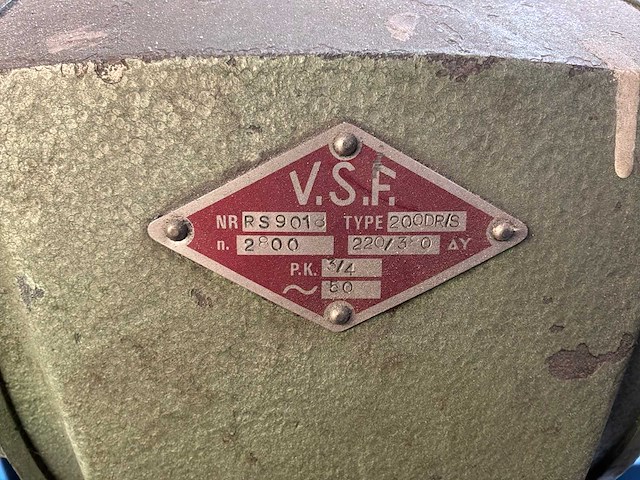 Vsf 200dr/s werkbankslijpmachine op kolom - afbeelding 3 van  3