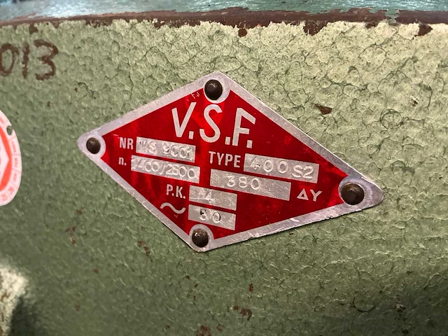 V.s.f. 400 s2 polijstmachine - afbeelding 5 van  6