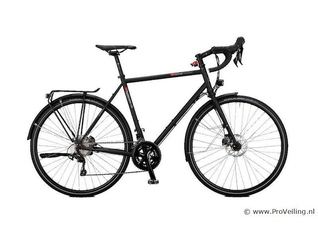 Vsf trekkingfiets| model randonneur lite | kleur ebony matt | maat 52 - afbeelding 1 van  9