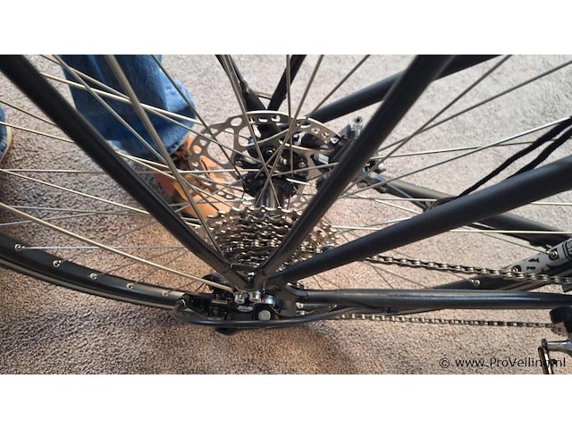Vsf trekkingfiets| model randonneur lite | kleur ebony matt | maat 52 - afbeelding 8 van  9