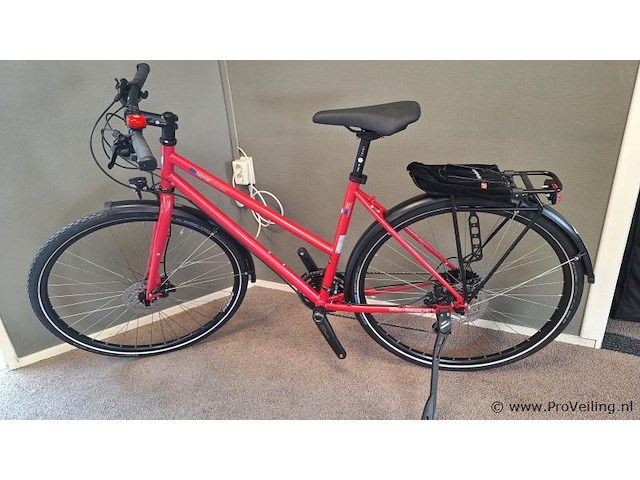 Vsf trekkingfiets | model t-500 | kleur raspberry red | maat 50 - afbeelding 2 van  8
