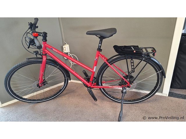 Vsf trekkingfiets | model t-500 | kleur raspberry red | maat 50 - afbeelding 3 van  8