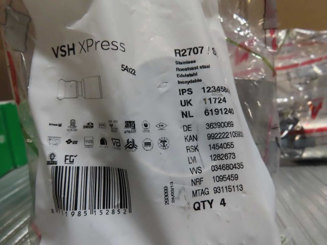 Vsh - xpress 54x22 - insteek (12x) - afbeelding 2 van  2