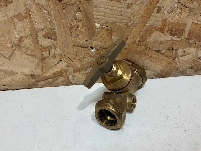 Vsh aftapkraan + aftapgelegenheid 2x22mm - afbeelding 2 van  5
