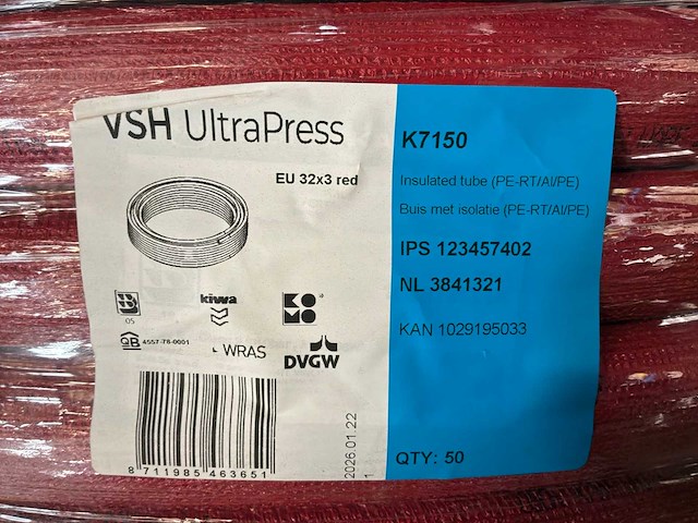 Vsh ultrapress kan-therm meerlagenbuis - afbeelding 3 van  3