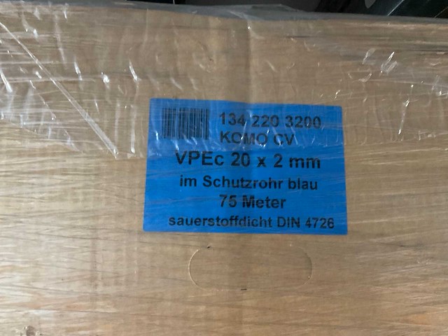 Vsh vpec 20 x 2 v.v. blauwe mantel (5x) - afbeelding 2 van  2