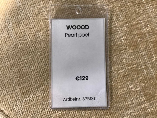 Vt wonen poef pearl - afbeelding 5 van  6