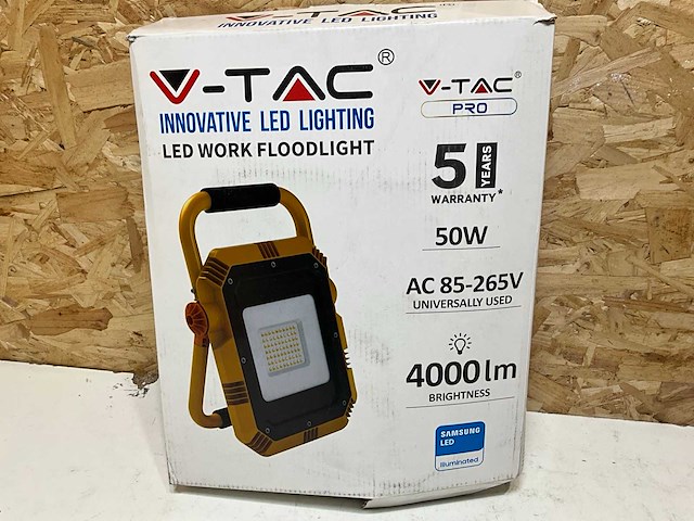 Vtac ac85 led bouwlamp - afbeelding 1 van  4