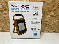 Vtac bouwlamp led (4x) - afbeelding 1 van  4