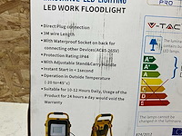 Vtac bouwlamp led (4x) - afbeelding 2 van  4