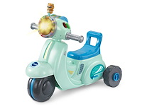 Vtech baby 2 in 1 loopscooter blauw - afbeelding 1 van  6