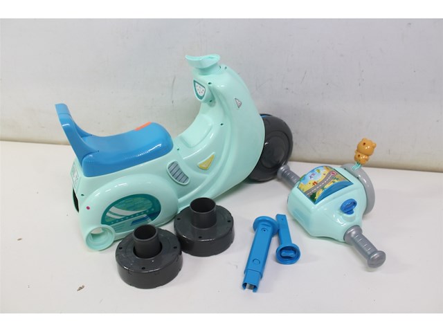 Vtech baby 2 in 1 loopscooter blauw - afbeelding 5 van  6
