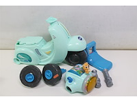 Vtech baby 2 in 1 loopscooter blauw - afbeelding 5 van  6