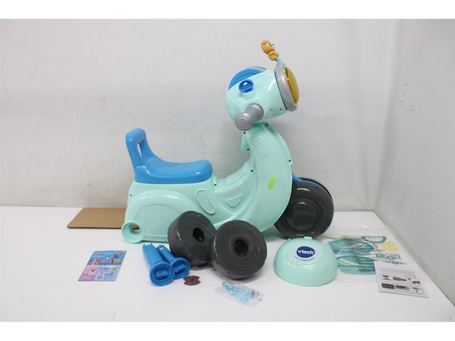 Vtech baby 2 in 1 loopscooter blauw - afbeelding 5 van  6
