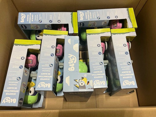 Vtech bluey moto scooter speelgoed (7x) - afbeelding 3 van  3