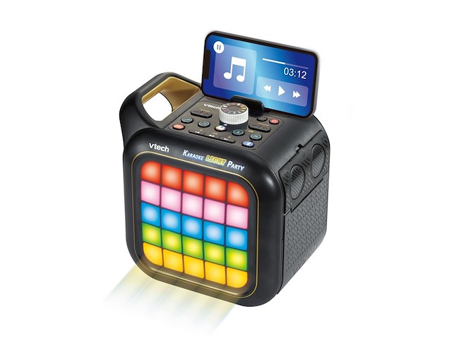 Vtech karaoke light party karaokeset zwart - afbeelding 1 van  5