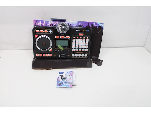 Vtech kidi dj mix 10-in-1 dj-mengpaneel met launchpad, jog-wheel en vele effecten - afbeelding 3 van  4