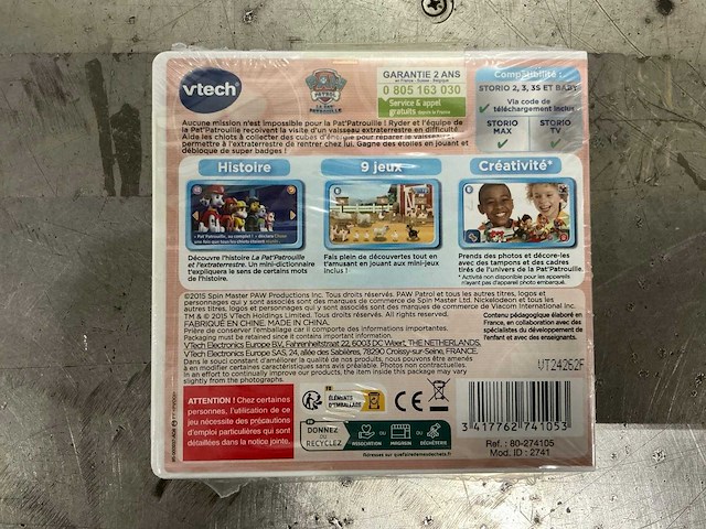 Vtech paw patrol (fr) game (54x) - afbeelding 3 van  3