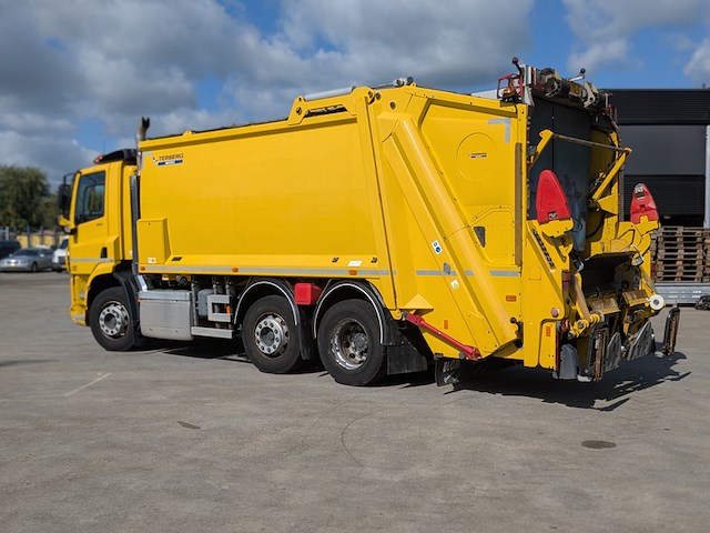 Vuilniswagen, daf, cf 290 fag, 2014, met dennis eagle olympus 19 w vuilcontaineropbouw - afbeelding 23 van  43