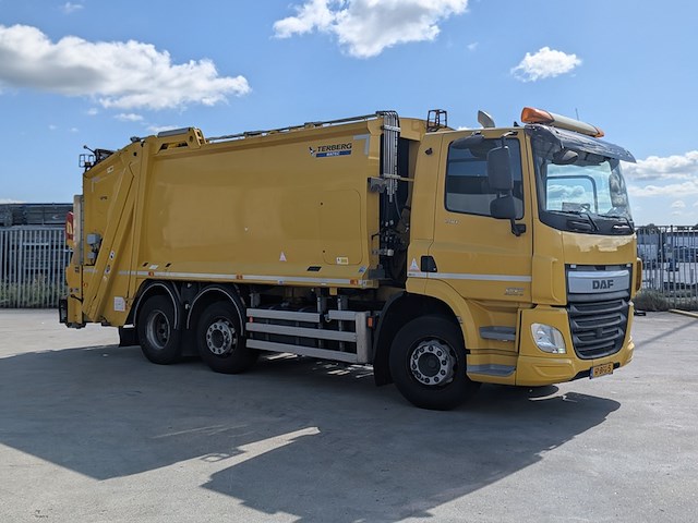 Vuilniswagen, daf, cf 290 fag, 2014, met dennis eagle olympus 19 w vuilcontaineropbouw - afbeelding 41 van  43