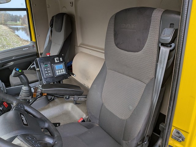 Vuilniswagen, daf, cf 290 fan, 2014, met zijlader en afzetsysteem - afbeelding 15 van  33