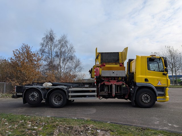 Vuilniswagen, daf, cf 290 fan, 2014, met zijlader en afzetsysteem - afbeelding 30 van  33