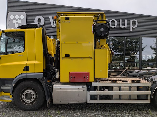 Vuilniswagen, daf, cf 290 fan, 2016, met zijlader, vdl ies-flex - afbeelding 4 van  40