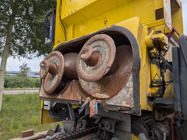 Vuilniswagen, daf, cf 290 fan, 2016, met zijlader, vdl ies-flex - afbeelding 10 van  40