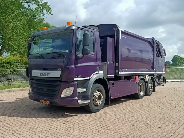 Vuilniswagen, daf, cf 290 fan achterlader geesinknorba gpm iv 18h25, 2015 - afbeelding 3 van  36