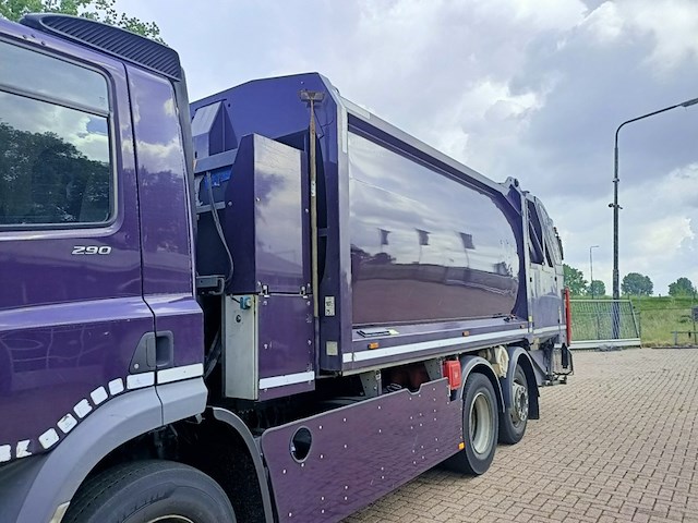 Vuilniswagen, daf, cf 290 fan achterlader geesinknorba gpm iv 18h25, 2015 - afbeelding 18 van  36
