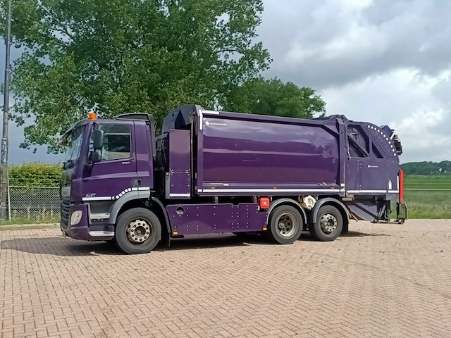Vuilniswagen, daf, cf 290 fan achterlader geesinknorba gpm iv 18h25, 2015 - afbeelding 12 van  36
