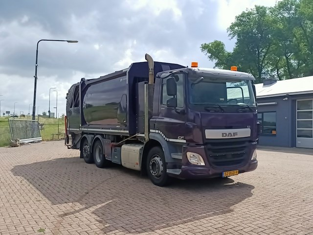 Vuilniswagen, daf, cf 290 fan achterlader geesinknorba gpm iv 18h25, 2015 - afbeelding 35 van  36