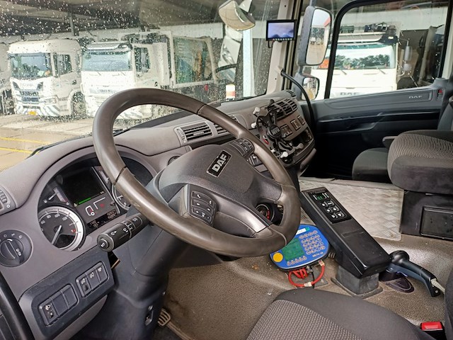 Vuilniswagen, daf, cf 290 fan achterlader geesinknorba gpm iv 22h25 split lift, 2015 - afbeelding 16 van  28