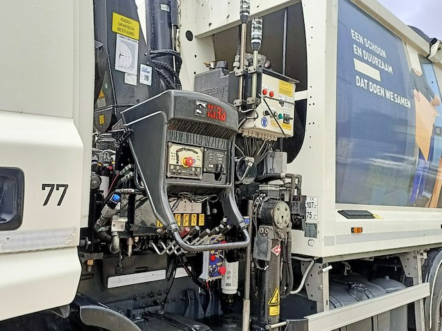 Vuilniswagen, daf, cf 290 fan bovenlader kraan hiab xs 211w, 2017 - afbeelding 22 van  32