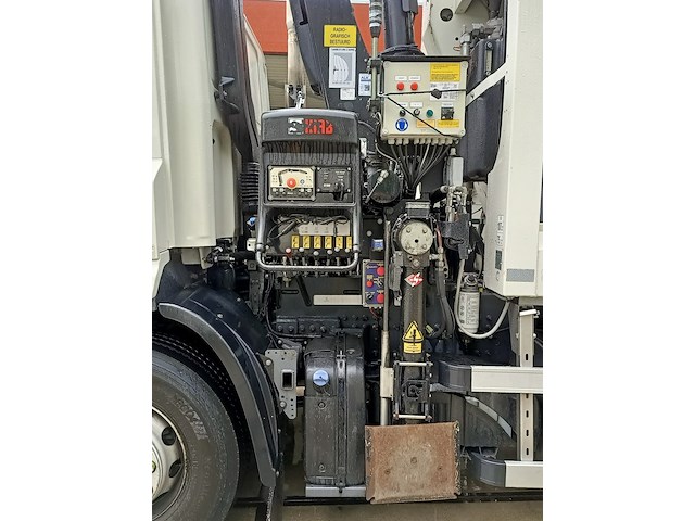 Vuilniswagen, daf, cf 290 fan bovenlader kraan hiab xs 211w, 2017 - afbeelding 20 van  32