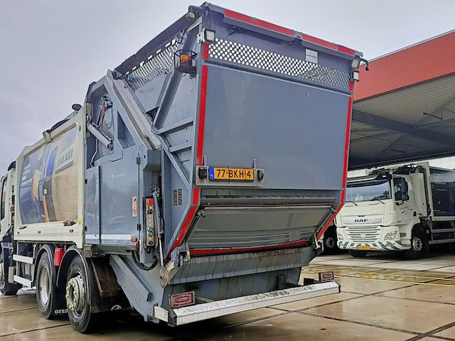 Vuilniswagen, daf, cf 290 fan bovenlader kraan hiab xs 211w, 2017 - afbeelding 24 van  32