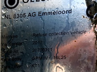 Vuilniswagen, daf, cf 290 fan bovenlader kraan hiab xs 211w, 2017 - afbeelding 11 van  32