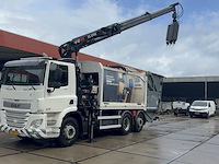 Vuilniswagen, daf, cf 290 fan bovenlader kraan hiab xs 211w, 2017 - afbeelding 6 van  32