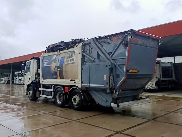 Vuilniswagen, daf, cf 290 fan bovenlader kraan hiab xs 211w, 2017 - afbeelding 25 van  32