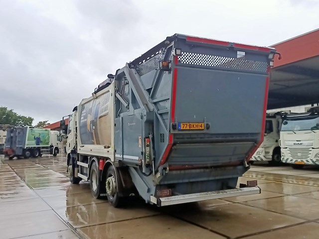 Vuilniswagen, daf, cf 290 fan bovenlader kraan hiab xs 211w, 2017 - afbeelding 16 van  32