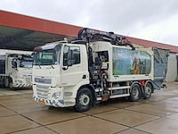 Vuilniswagen, daf, cf 290 fan bovenlader kraan hiab xs 211w, 2017 - afbeelding 29 van  34