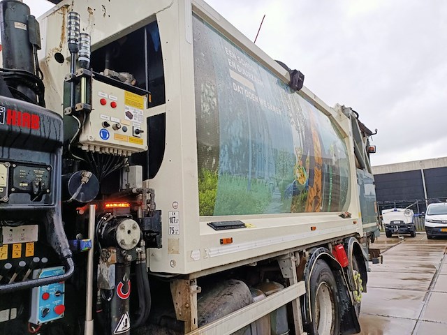 Vuilniswagen, daf, cf 290 fan bovenlader kraan hiab xs 211w, 2017 - afbeelding 26 van  34