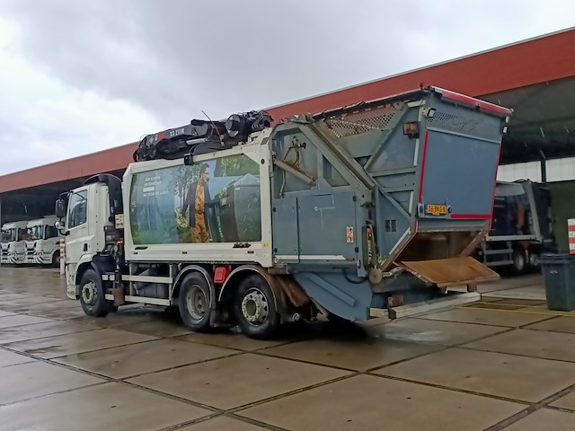 Vuilniswagen, daf, cf 290 fan bovenlader kraan hiab xs 211w, 2017 - afbeelding 13 van  34