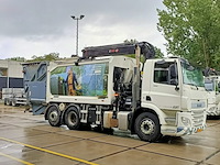 Vuilniswagen, daf, cf 290 fan bovenlader kraan hiab xs 211w, 2017 - afbeelding 15 van  34