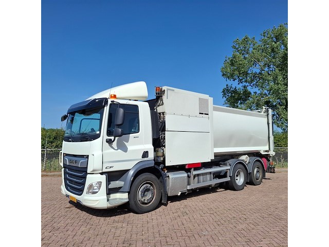 Vuilniswagen, daf, cf 300 fan opbouw vdl translift, 2019, met vdl translift vuilcontaineropbouw - afbeelding 1 van  48
