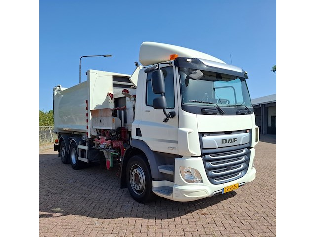 Vuilniswagen, daf, cf 300 fan opbouw vdl translift, 2019, met vdl translift vuilcontaineropbouw - afbeelding 46 van  48