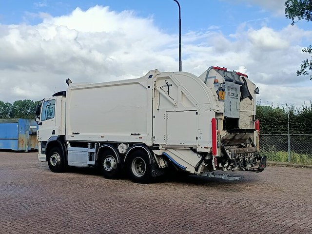 Vuilniswagen, daf, cf290 fag 6x2 achter geesinknorba, 2015 - afbeelding 12 van  29