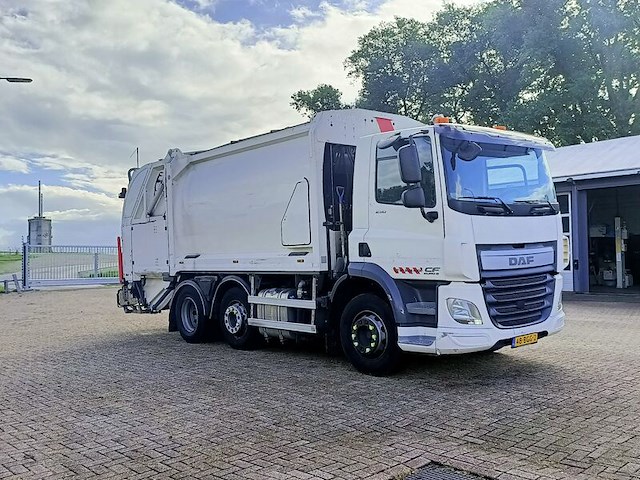 Vuilniswagen, daf, cf290 fag 6x2 achter geesinknorba, 2015 - afbeelding 26 van  29