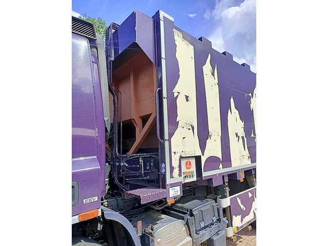 Vuilniswagen, daf, fan cf75.250 pusher 2000 achterlader, 2010 - afbeelding 20 van  39